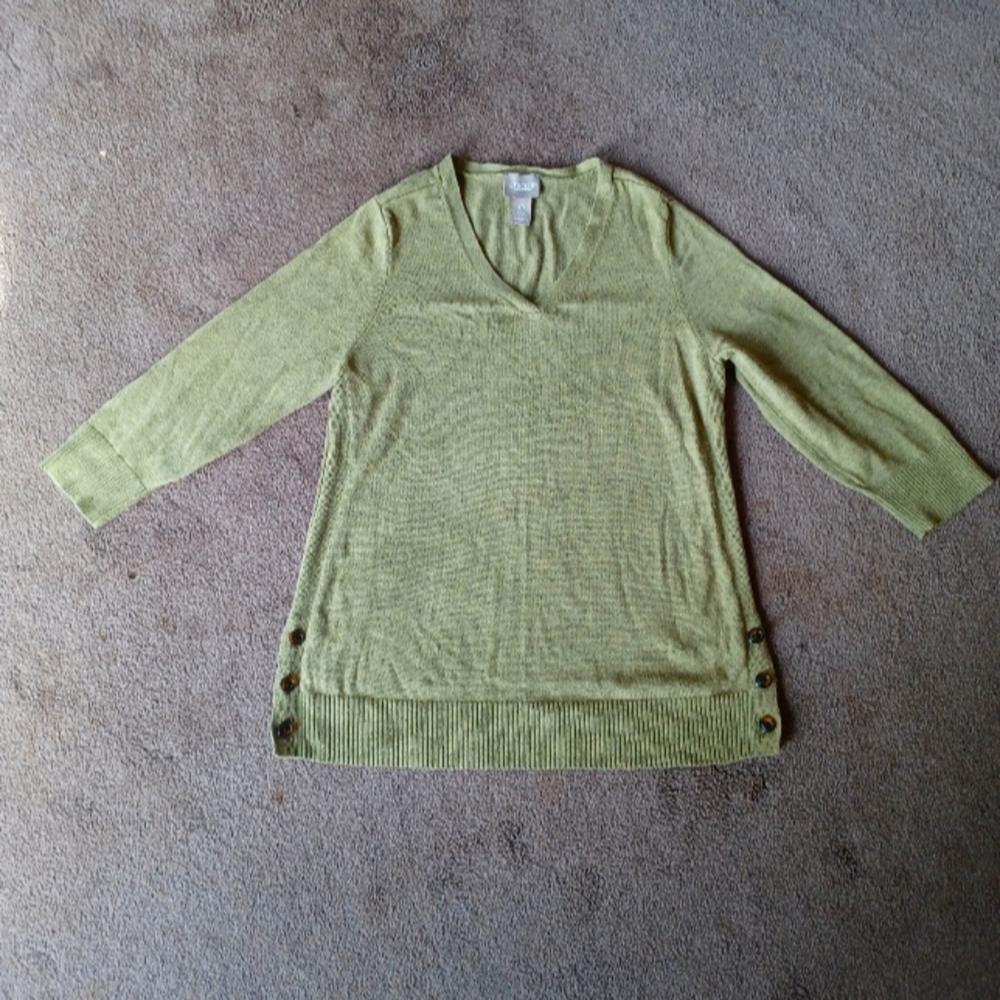 Chico's Green Tunic Size 0